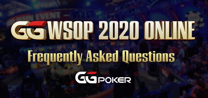 WSOP Online – General FAQ
