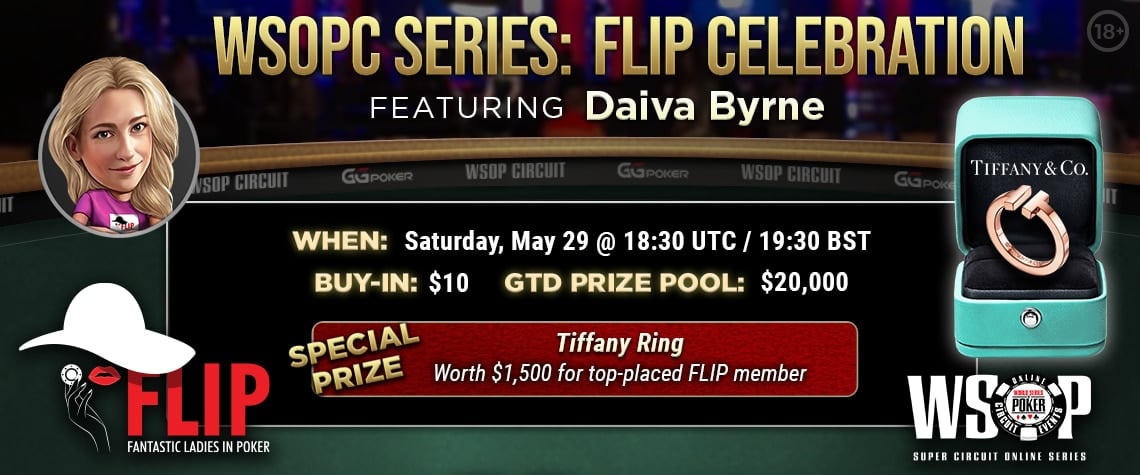GGPoker & Fantastic Ladies In Poker Unveil Special $20K Guaranteed WSOP Super Circuit Tournament
