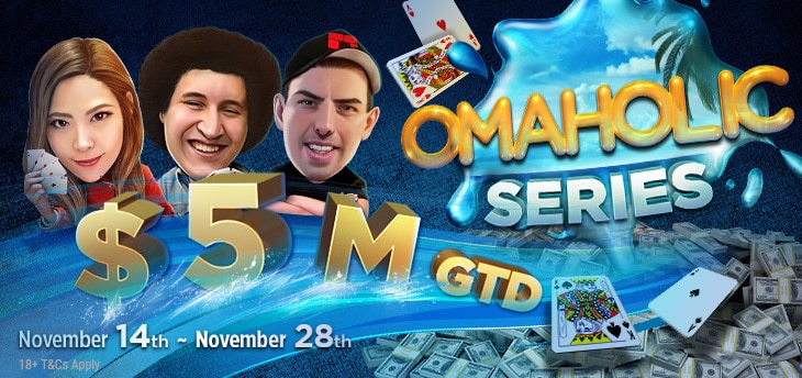 GGPoker’s Omaholic Series Returns With $5M Guaranteed